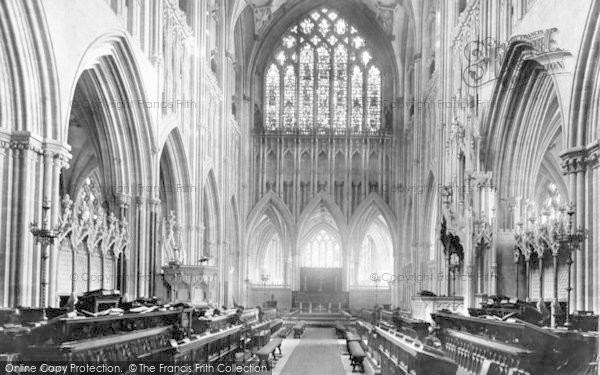Photo of Wells, Cathedral, Choir East 1892