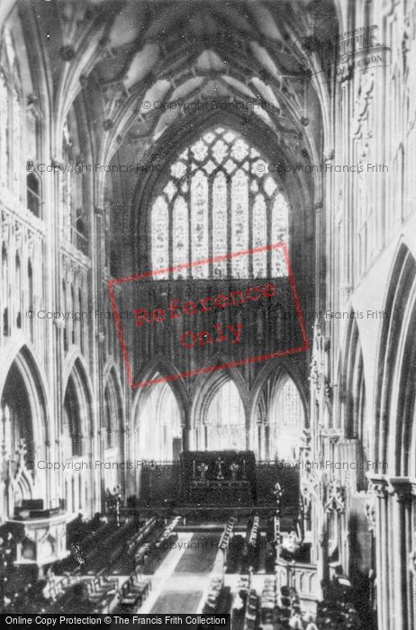 Photo of Wells, Cathedral, Choir East And Lady Chapel c.1920