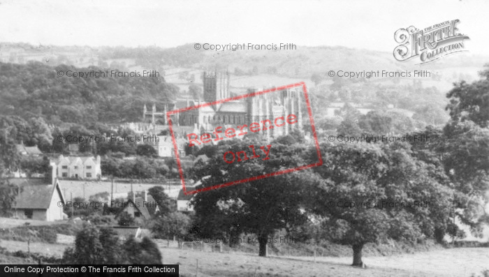 Photo of Wells, Cathedral, From Milton Hill c.1920