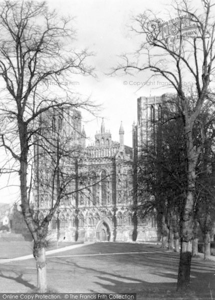 Photo of Wells, Cathedral, From The Swan Hotel c.1920