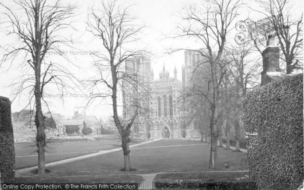 Photo of Wells, Cathedral From The Swan Hotel c.1920