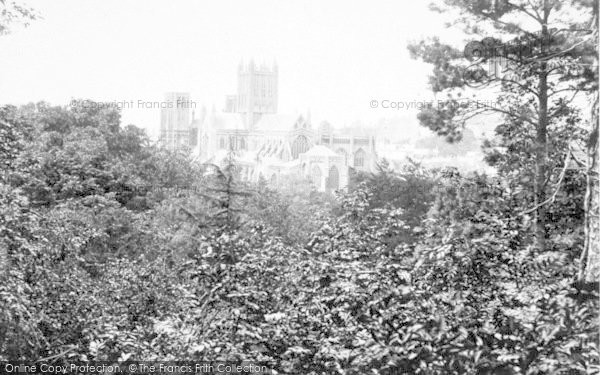 Photo of Wells, Cathedral From Tor Hill c.1900