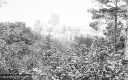 Cathedral From Tor Hill c.1900, Wells