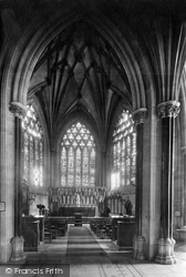 Cathedral, Lady Chapel 1923, Wells