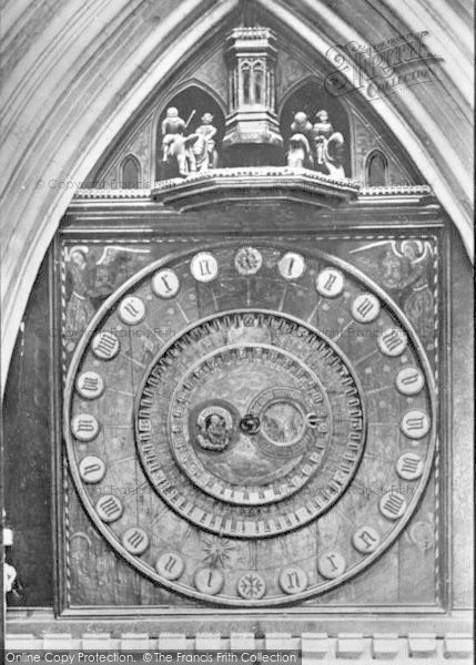 Photo of Wells, Cathedral, Lightfoots Clock 1892