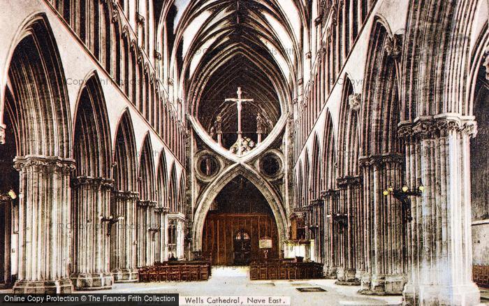 Photo of Wells, Cathedral, Nave East 1923