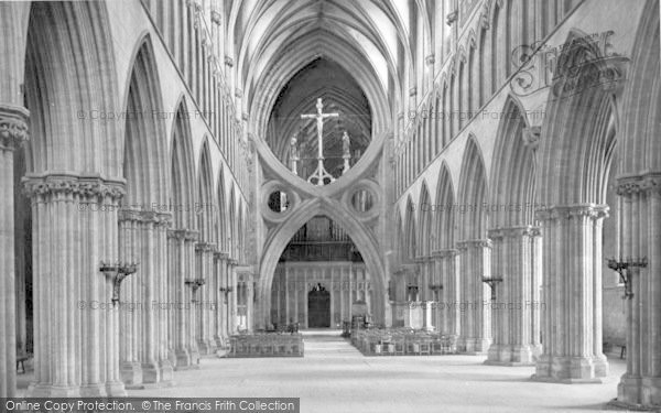 Photo of Wells, Cathedral, Nave East c.1900