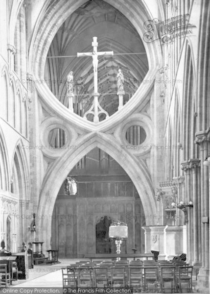 Photo of Wells, Cathedral, Nave East c.1900