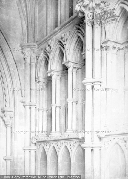 Photo of Wells, Cathedral, North Porch 1890