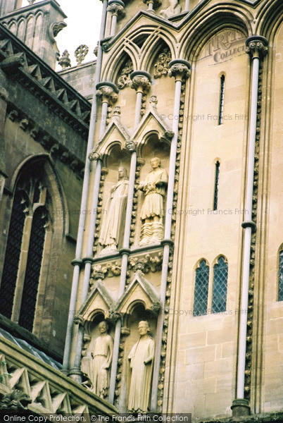 Photo of Wells, Cathedral, Rear Of North West Tower, St Eustace 2004