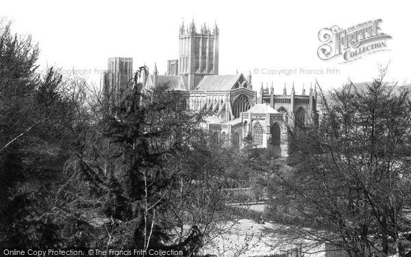 Photo of Wells, Cathedral, South East  1890