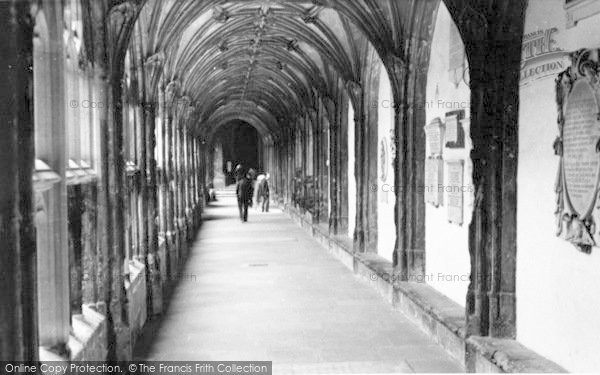 Photo of Wells, Cathedral, The Cloisters 1961