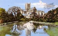 Cathedral, The Reflections c.1910, Wells