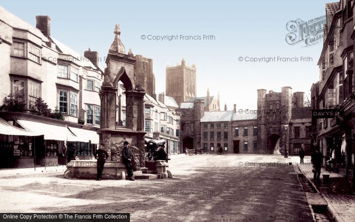 Photo of Wells, Market Place 1890