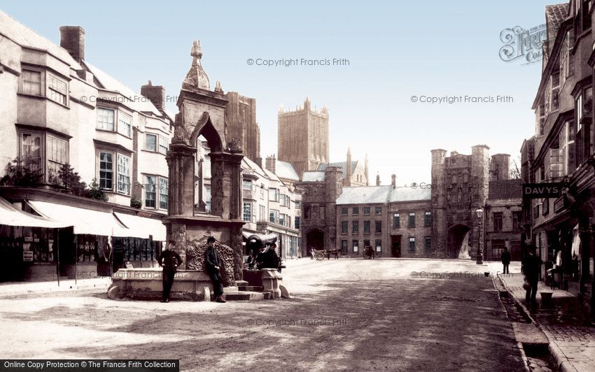 Wells, Market Place 1890