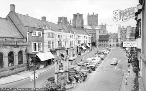 Photo of Wells, Market Place 1961