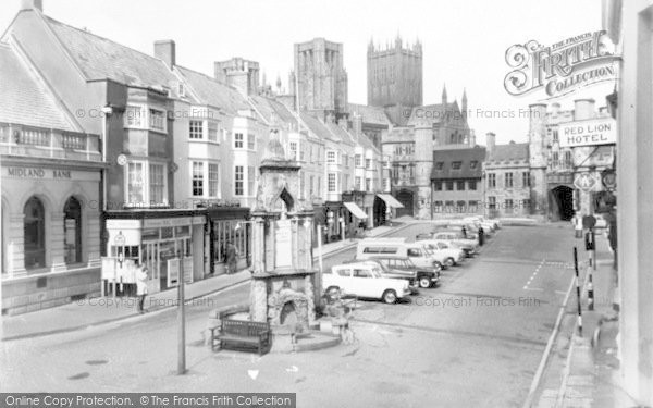 Photo of Wells, Market Place c.1965