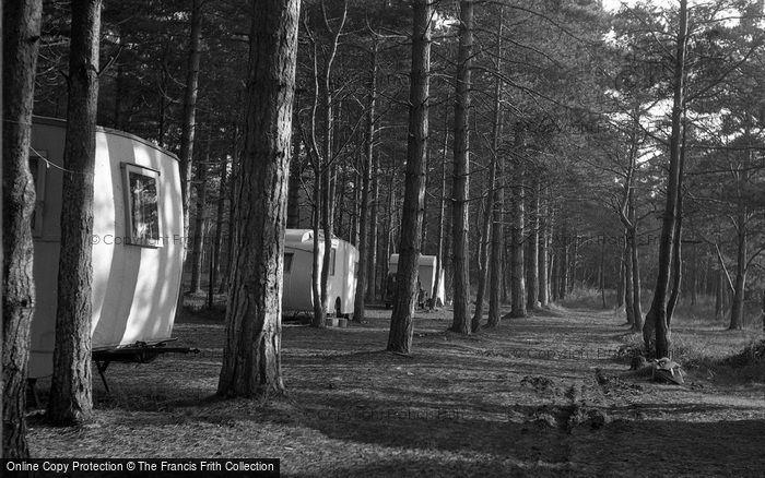 Photo of Wells Next The Sea, Caravaning In The Pine Woods 1950