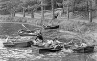 Wells-Next-The-Sea, Children On The Boating Lake 1939, Wells-Next-The-Sea