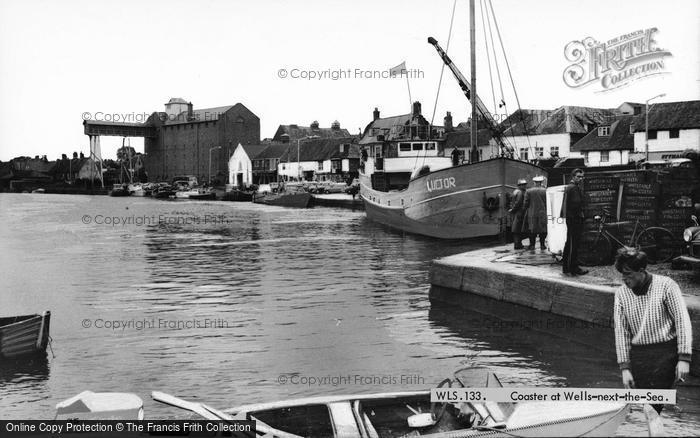 Photo of Wells Next The Sea, Coaster c.1965