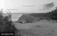 Wells-Next-The-Sea, Embankment From The Lifeboat Station 1950, Wells-Next-The-Sea
