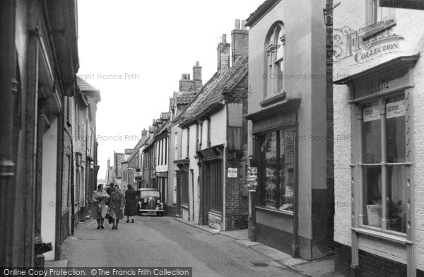 Photo of Wells Next The Sea, Staithe Street 1950
