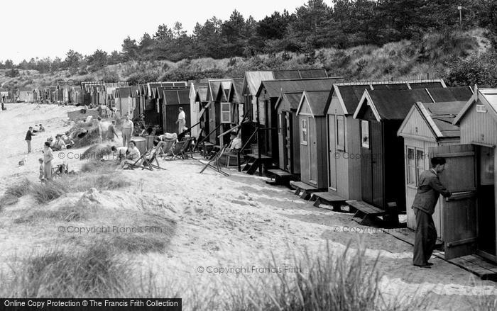Photo of Wells Next The Sea, The Beach Huts 1939