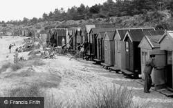 Wells-Next-The-Sea, The Beach Huts 1939, Wells-Next-The-Sea