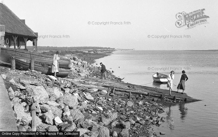 Photo of Wells Next The Sea, The Boathouse Slipway 1950