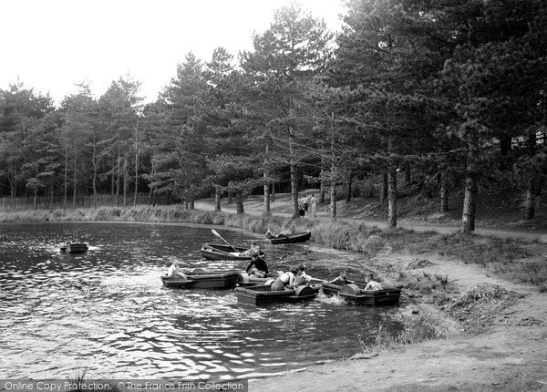 Photo of Wells Next The Sea, The Boating Lake 1939