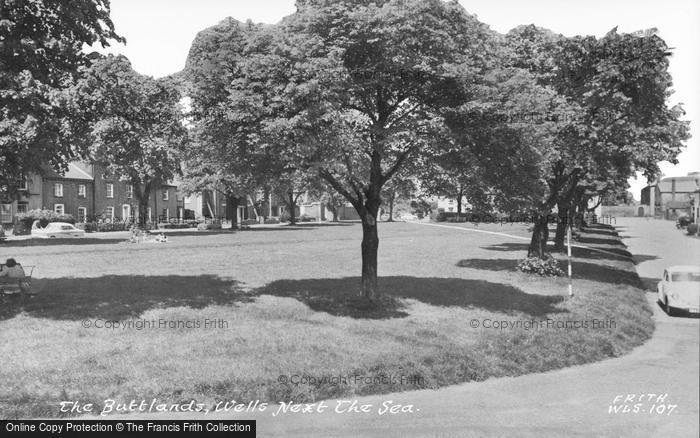 Photo of Wells Next The Sea, The Buttlands c.1965