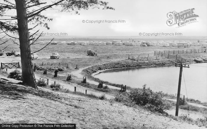 Photo of Wells Next The Sea, The Caravan Site c.1955