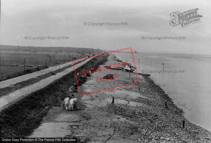 Photo of Wells Next The Sea, The Embankment 1929