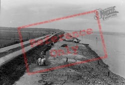Wells-Next-The-Sea, The Embankment 1929, Wells-Next-The-Sea