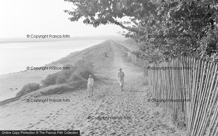 Photo of Wells Next The Sea, The Embankment 1950