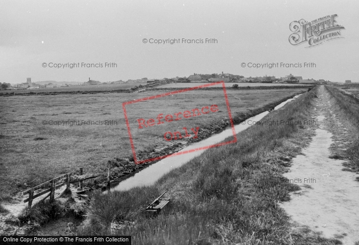 Photo of Wells Next The Sea, View From Salt Marshes 1929