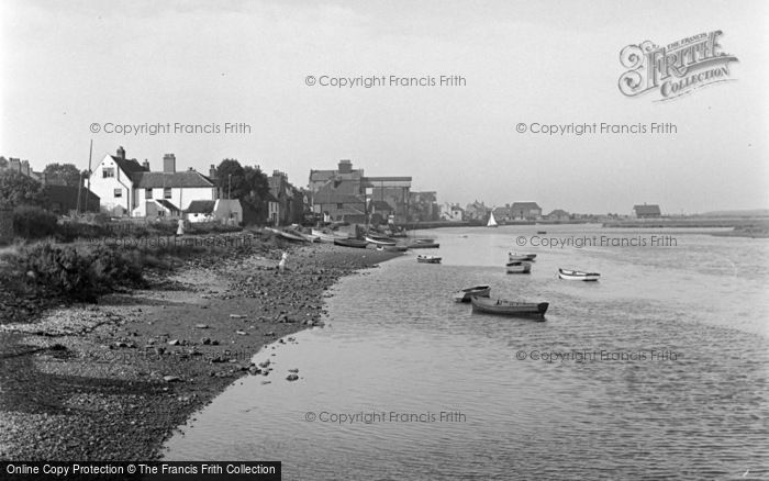Photo of Wells Next The Sea, View Of The Quay 1950