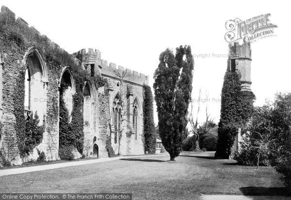 Photo of Wells, The Bishop's Palace, The Ruins 1890