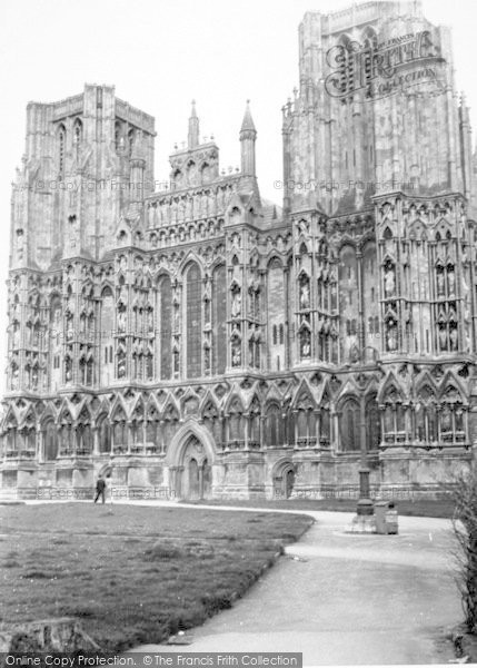 Photo of Wells, The Cathedral c.1960