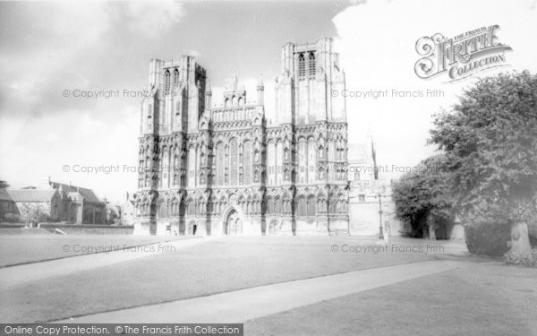 Photo of Wells, The Cathedral, West Front 1964