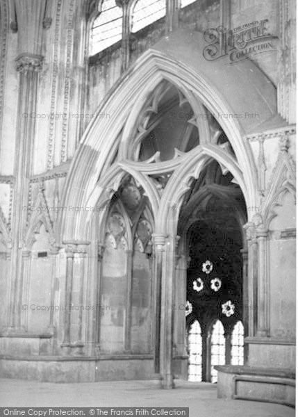 Photo of Wells, The Chapter House c.1950