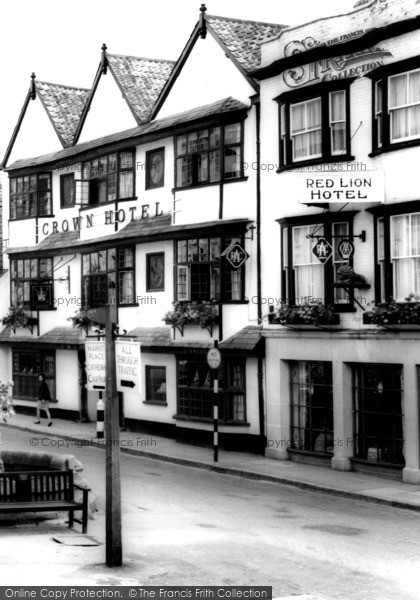Photo of Wells, The Crown And Red Lion Hotels 1964