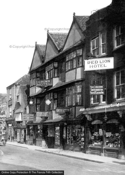 Photo of Wells, The Crown And Red Lion Hotels c.1950