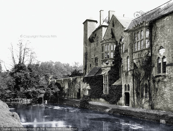 Photo of Wells, The Palace And Moat c.1900