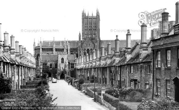Photo of Wells, Vicars Close 1959