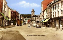 Broad Street c.1960, Welshpool