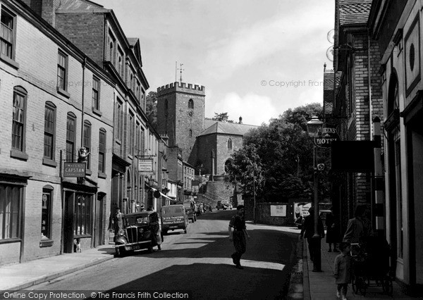 Photo of Welshpool, Church Street c.1955