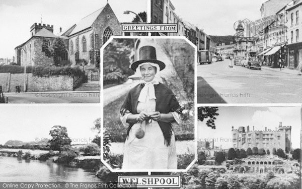 Photo of Welshpool, Composite c.1960