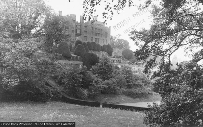 Photo of Welshpool, Powis Castle c.1955
