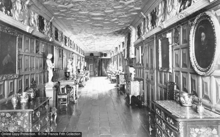 Photo of Welshpool, Powis Castle, The Elizabethan Gallery c.1955